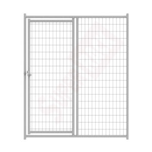 1.8m x 1.5m Mesh Gate Ideal For Outdoor Pet Enclosure Strong Hold