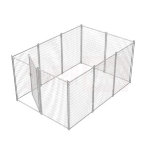 2.4m x 3.6m Mesh Panel | Modular Outdoor Pet Enclosure Set
