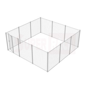 4.5m x 4.5m Mesh Panel | Modular Outdoor Pet Enclosure Set