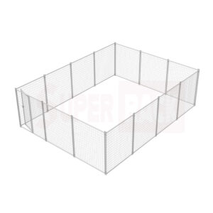 4.5m x 6m Mesh Panel | Modular Outdoor Pet Enclosure Set