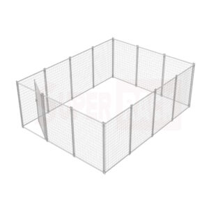 3.6m x 4.8m Mesh Panel | Modular Outdoor Pet Enclosure Set