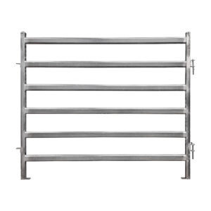 6 Ovals Heavy Duty Cattle Panel 40 x 80mm Rails 50mm Post