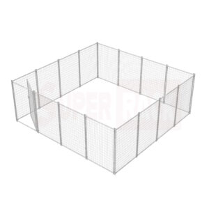 4.8m x 4.8m Mesh Panel | Modular Outdoor Pet Enclosure Set
