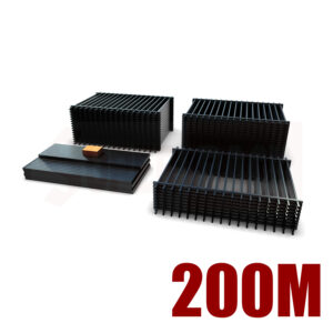 1.8M High Steel Spear Top Security Fencing 200m Combo