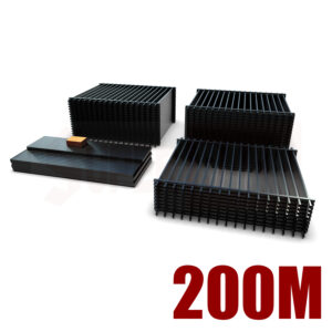 2.1M High Steel Spear Top Security Fencing 200m Combo