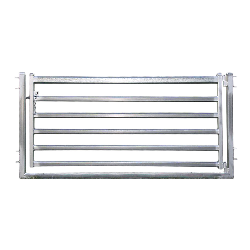 Galvanised goat and sheep yard gate